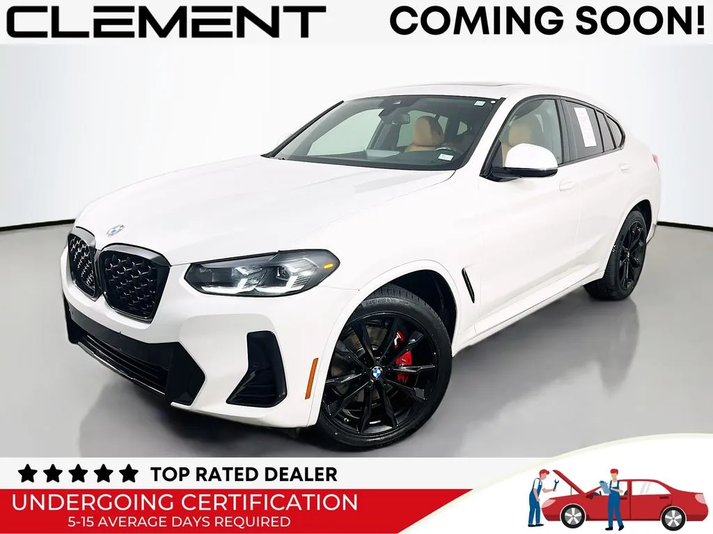 White 2023 BMW X4 xDrive30i for sale in St. Charles, MO