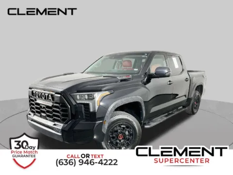 Black 2023 Toyota Tundra Hybrid TRD Pro for sale in St. Charles, MO