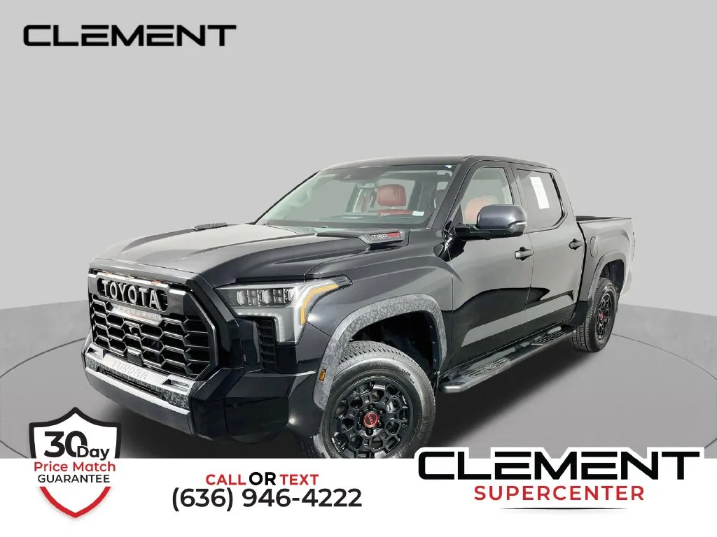 Black 2023 Toyota Tundra Hybrid TRD Pro for sale in St. Charles, MO