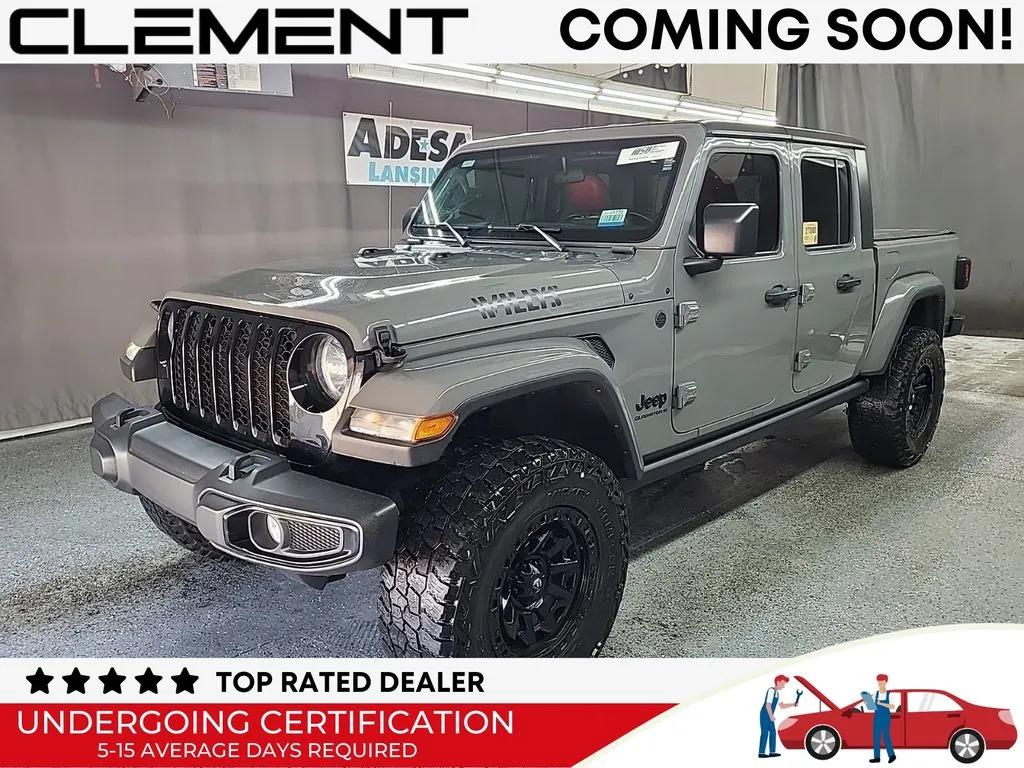 Gray 2023 Jeep Gladiator Willys for sale in St. Charles, MO