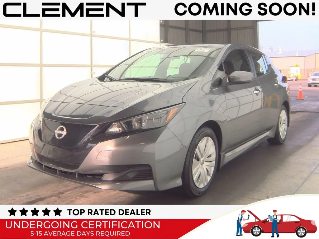 Gray 2023 Nissan Leaf S for sale in St. Charles, MO