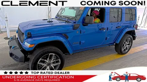 Blue 2024 Jeep Wrangler Sport S 4xe for sale in St. Charles, MO