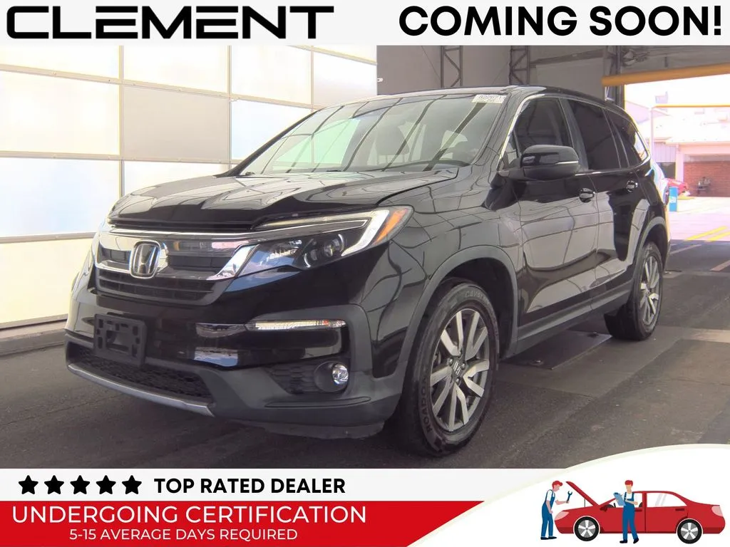 Black 2021 Honda Pilot EX-L for sale in St. Charles, MO