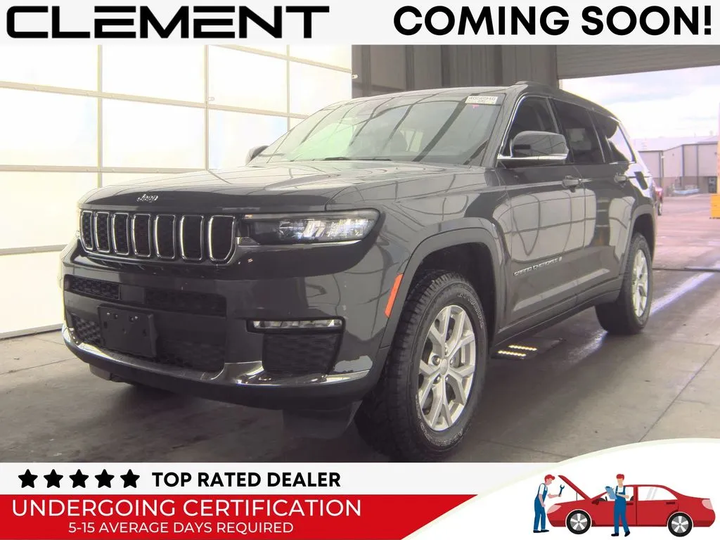 Gray 2023 Jeep Grand Cherokee L Limited for sale in St. Charles, MO