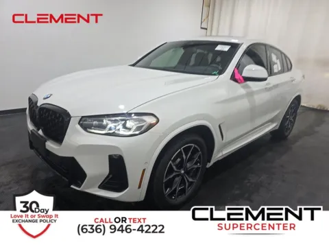 White 2023 BMW X4 xDrive30i for sale in St. Charles, MO
