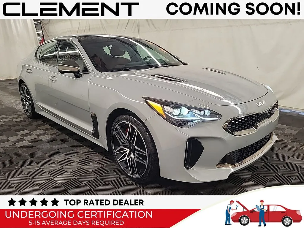 Gray 2022 Kia Stinger GT2 for sale in St. Charles, MO