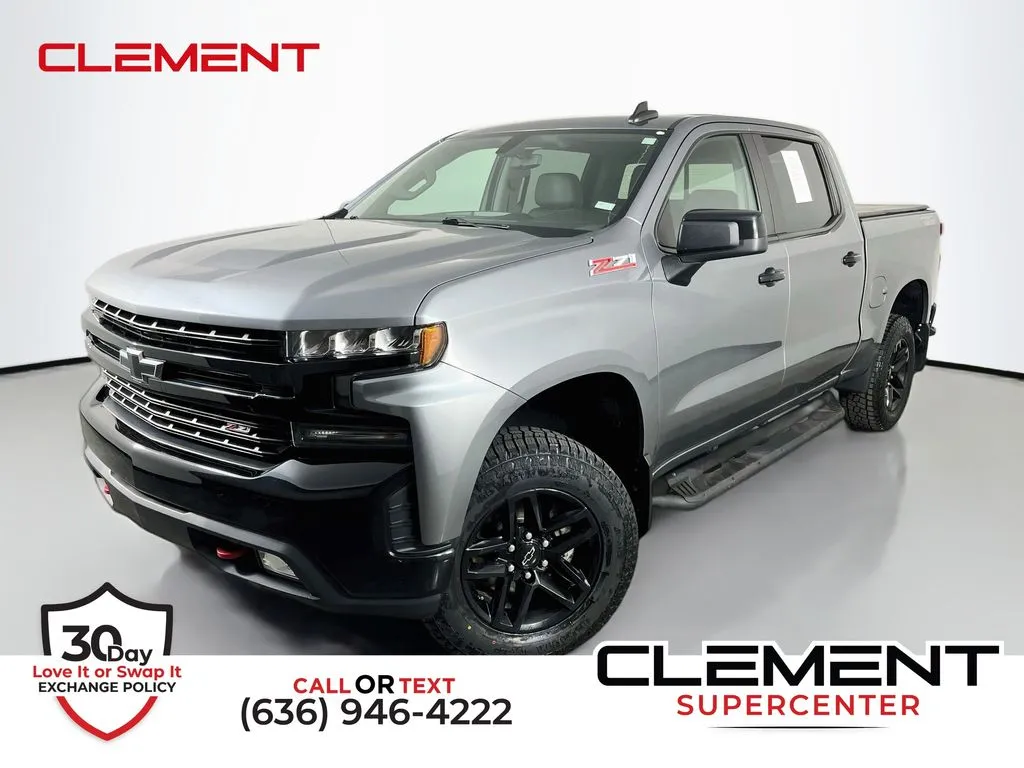 Gray 2020 Chevrolet Silverado 1500 LT Trail Boss for sale in St. Charles, MO