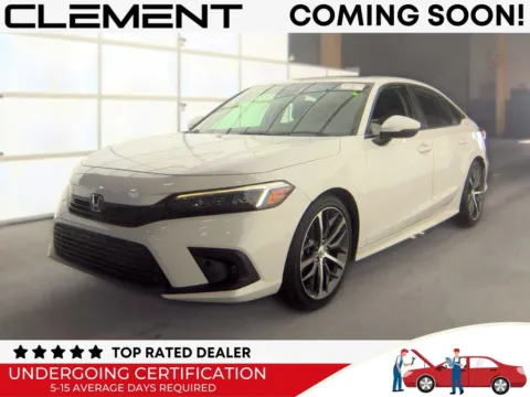 White 2022 Honda Civic Touring for sale in St. Charles, MO