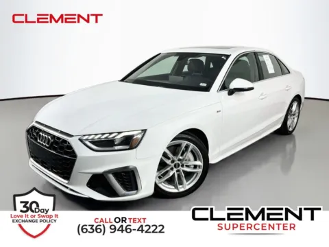 White 2023 Audi A4 45 S line Premium Plus for sale in St. Charles, MO
