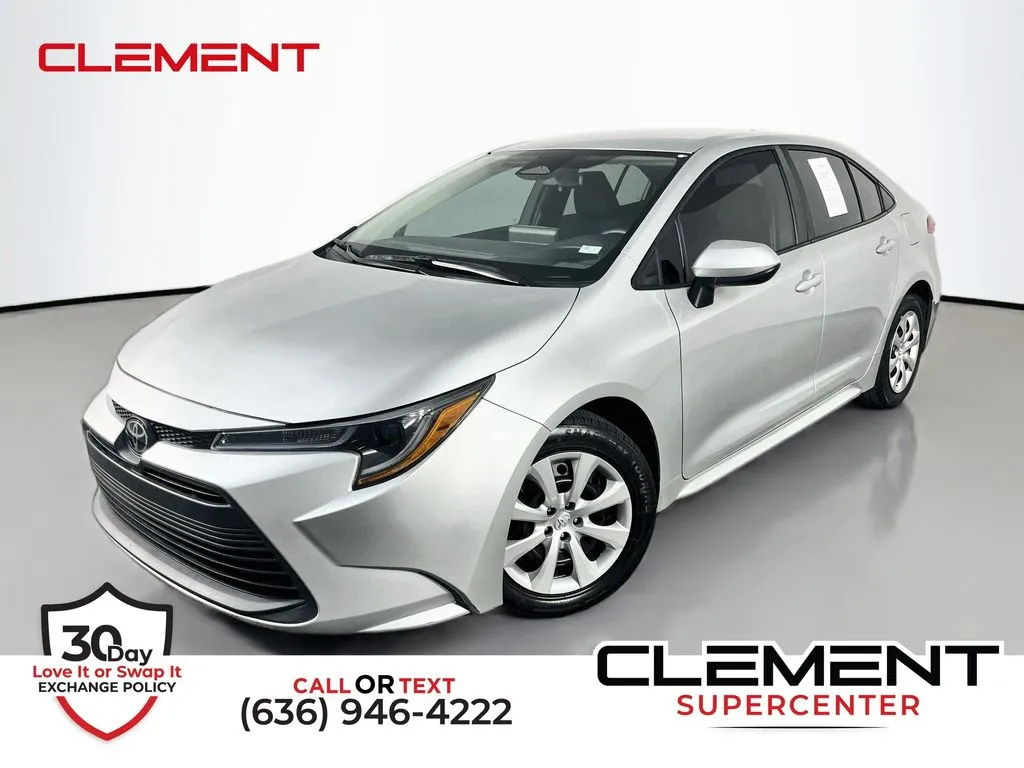 Silver 2024 Toyota Corolla LE for sale in St. Charles, MO