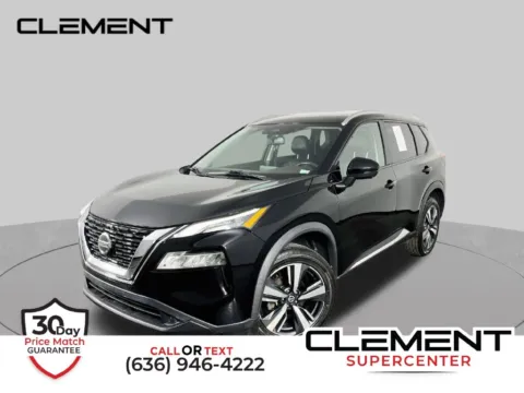 Black 2021 Nissan Rogue SL for sale in St. Charles, MO