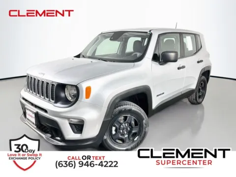 Silver 2021 Jeep Renegade Sport for sale in St. Charles, MO