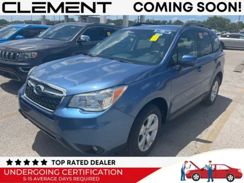 Blue 2016 Subaru Forester 2.5i Limited for sale in St. Charles, MO
