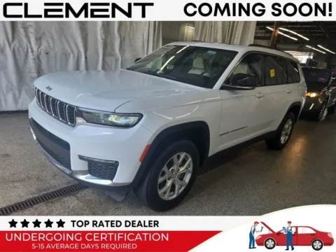 White 2023 Jeep Grand Cherokee L Limited for sale in St. Charles, MO