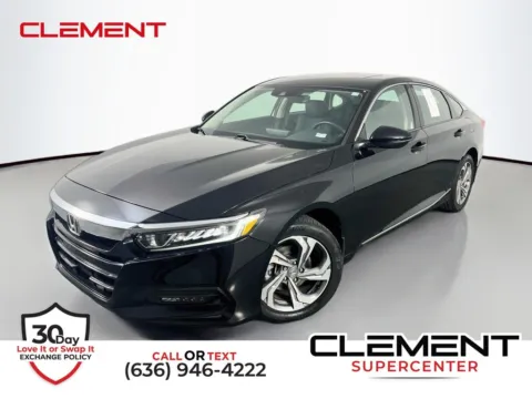 Black 2018 Honda Accord EX-L for sale in St. Charles, MO