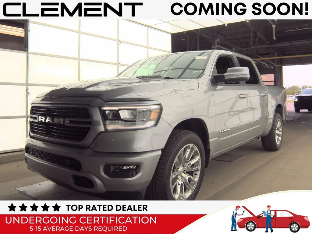 Silver 2023 Ram 1500 Laramie for sale in St. Charles, MO