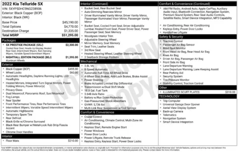 Photos of 2022 Kia Telluride SX for sale in St. Charles, MO at Clement Supercenter