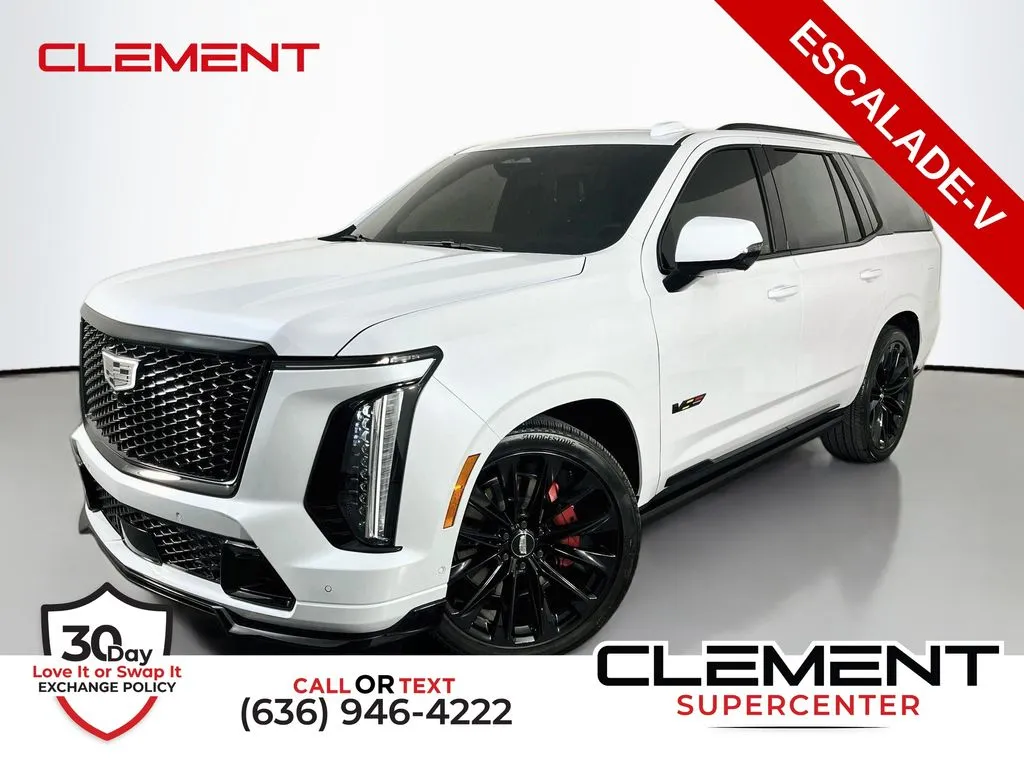 White 2026 Cadillac Escalade V-Series for sale in St. Charles, MO