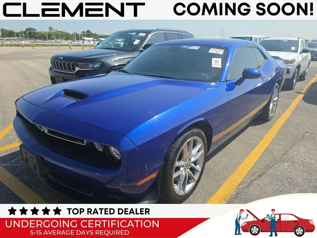 Blue 2022 Dodge Challenger GT for sale in St. Charles, MO