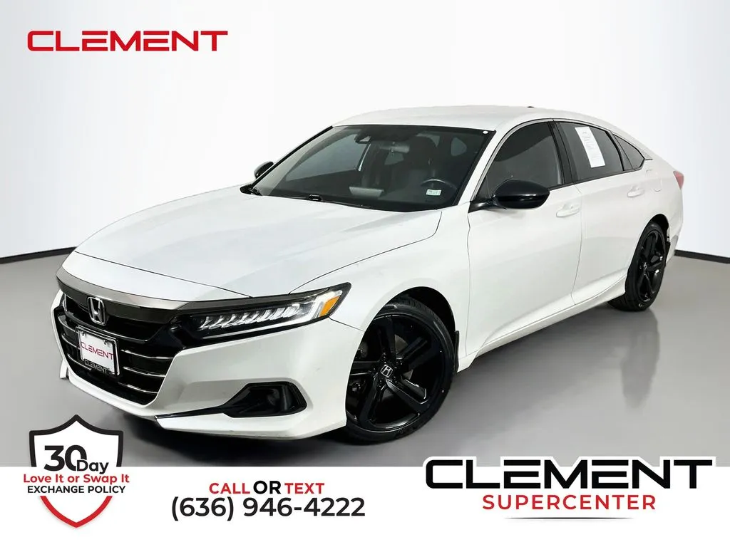 White 2022 Honda Accord Sport for sale in St. Charles, MO