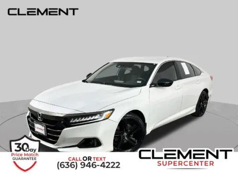 White 2022 Honda Accord Sport for sale in St. Charles, MO