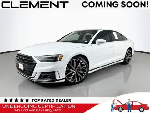 White 2021 Audi A8 L 55 for sale in St. Charles, MO