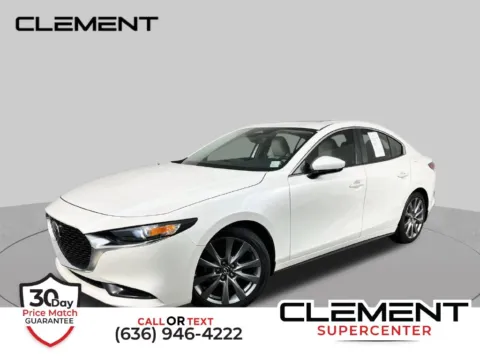 White 2024 Mazda Mazda3 2.5 S Preferred Package for sale in St. Charles, MO