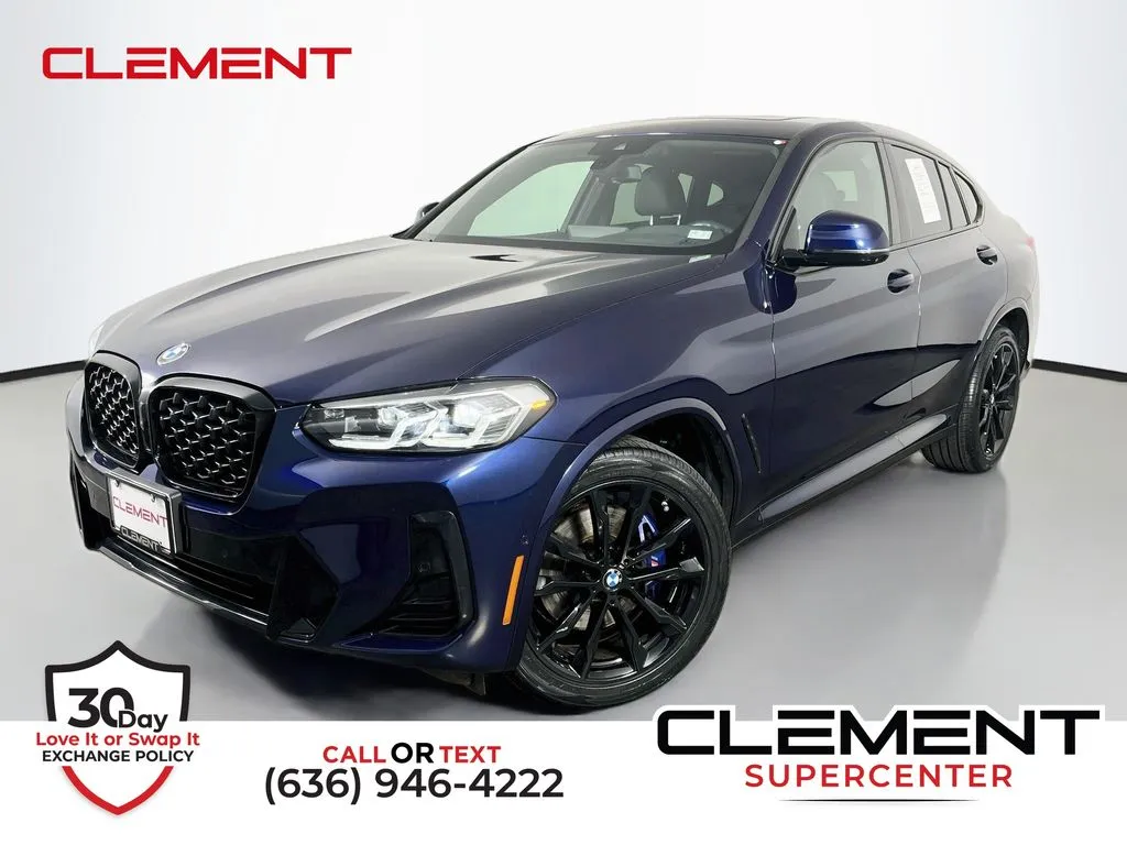 Blue 2023 BMW X4 xDrive30i for sale in St. Charles, MO