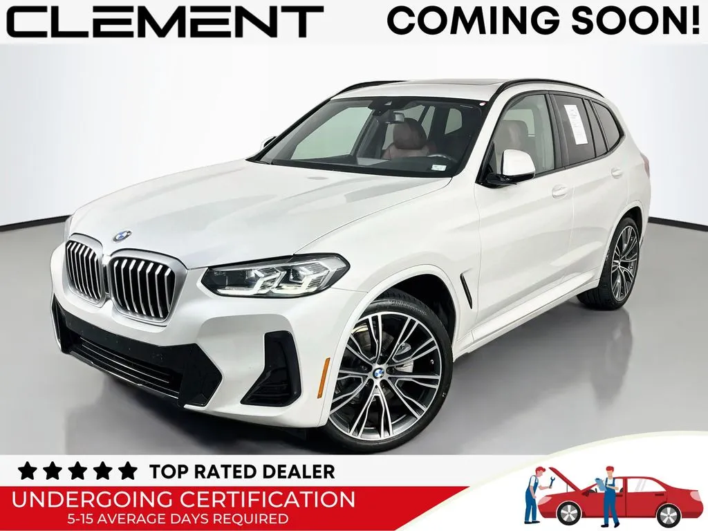 White 2023 BMW X3 sDrive30i for sale in St. Charles, MO