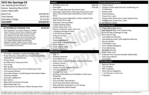 Photos of 2022 Kia Sportage EX for sale in St. Charles, MO at Clement Supercenter