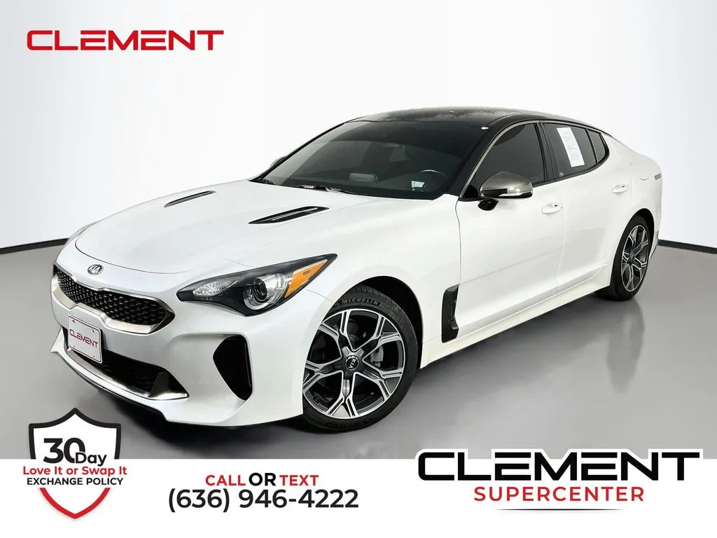 White 2020 Kia Stinger GT-Line for sale in St. Charles, MO