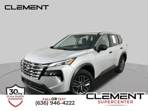 Silver 2024 Nissan Rogue S for sale in St. Charles, MO