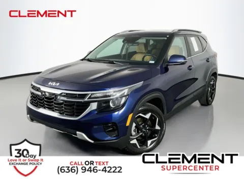 Blue 2024 Kia Seltos EX for sale in St. Charles, MO