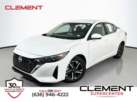 White 2024 Nissan Sentra SV for sale in St. Charles, MO