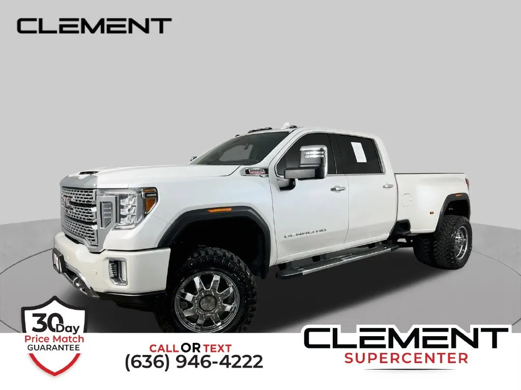 White 2020 GMC Sierra 3500 HD Denali for sale in St. Charles, MO