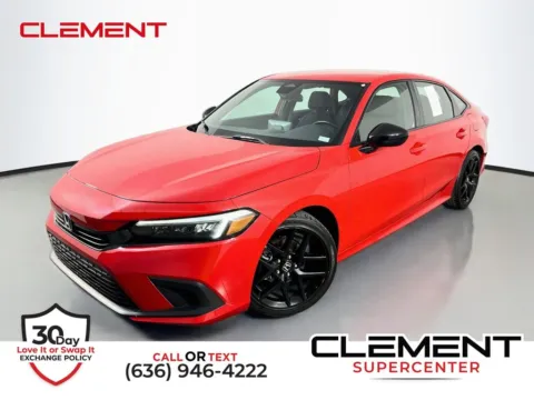 Red 2024 Honda Civic Sport for sale in St. Charles, MO