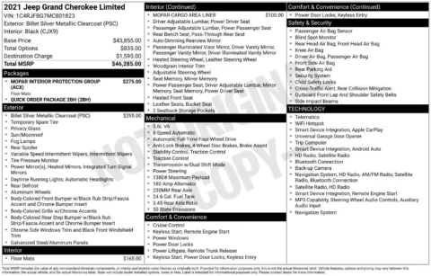 Photos of 2021 Jeep Grand Cherokee Limited for sale in St. Charles, MO at Clement Supercenter