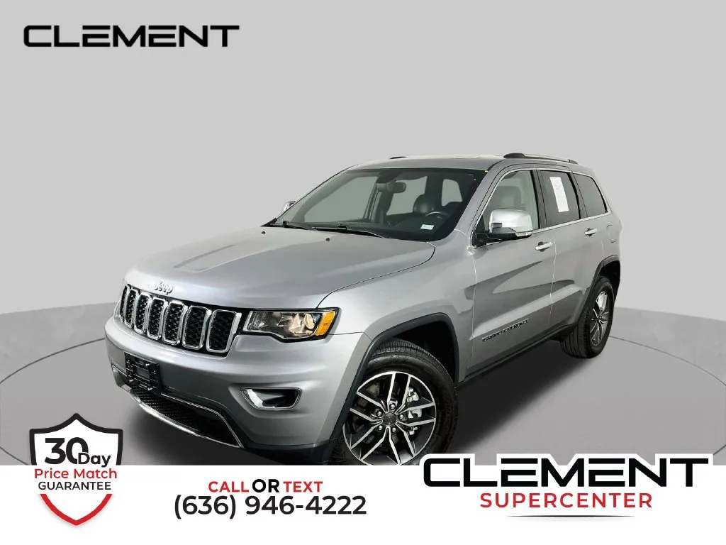Silver 2021 Jeep Grand Cherokee Limited for sale in St. Charles, MO