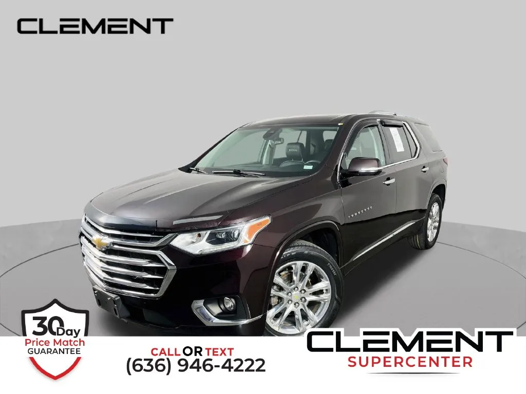 Black 2020 Chevrolet Traverse High Country for sale in St. Charles, MO