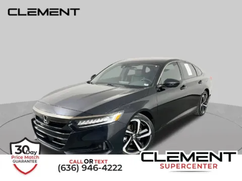 Black 2021 Honda Accord Sport for sale in St. Charles, MO