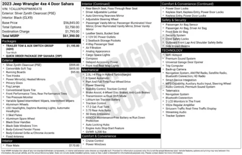 Photos of 2023 Jeep Wrangler Sahara 4xe for sale in St. Charles, MO at Clement Supercenter