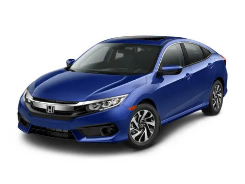 Black 2018 Honda Civic EX for sale in St. Charles, MO