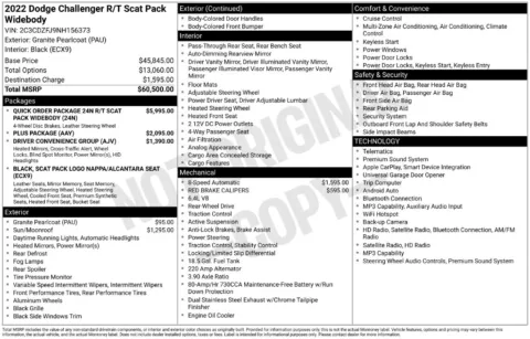 Photos of 2022 Dodge Challenger R/T Scat Pack Widebody for sale in St. Charles, MO at Clement Supercenter