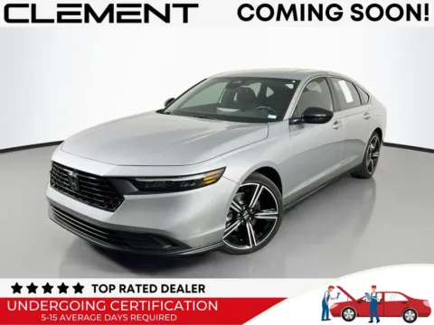 Silver 2023 Honda Accord Hybrid Sport for sale in St. Charles, MO