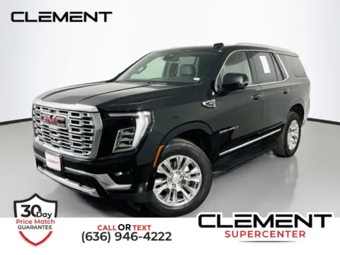 Black 2025 GMC Yukon Denali for sale in St. Charles, MO