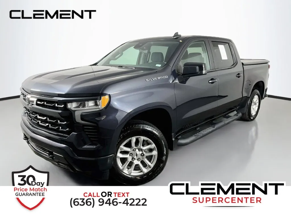 Gray 2023 Chevrolet Silverado 1500 RST for sale in St. Charles, MO