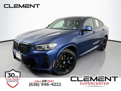 Blue 2023 BMW X4 xDrive30i for sale in St. Charles, MO