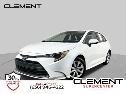 White 2024 Toyota Corolla LE for sale in St. Charles, MO