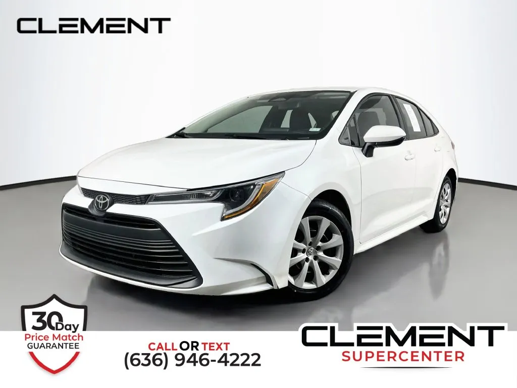 White 2024 Toyota Corolla LE for sale in St. Charles, MO