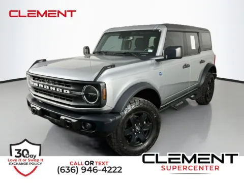 Silver 2024 Ford Bronco Black Diamond for sale in St. Charles, MO
